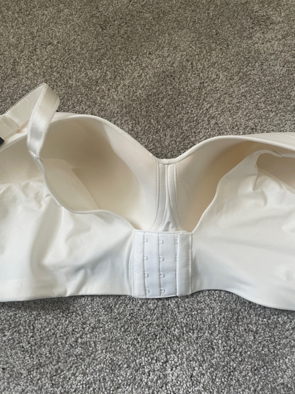 NWT Torrid Everyday wire-free lightly lined 360 back smoothing bra Sz 48D ivory - Picture 3 of 5
